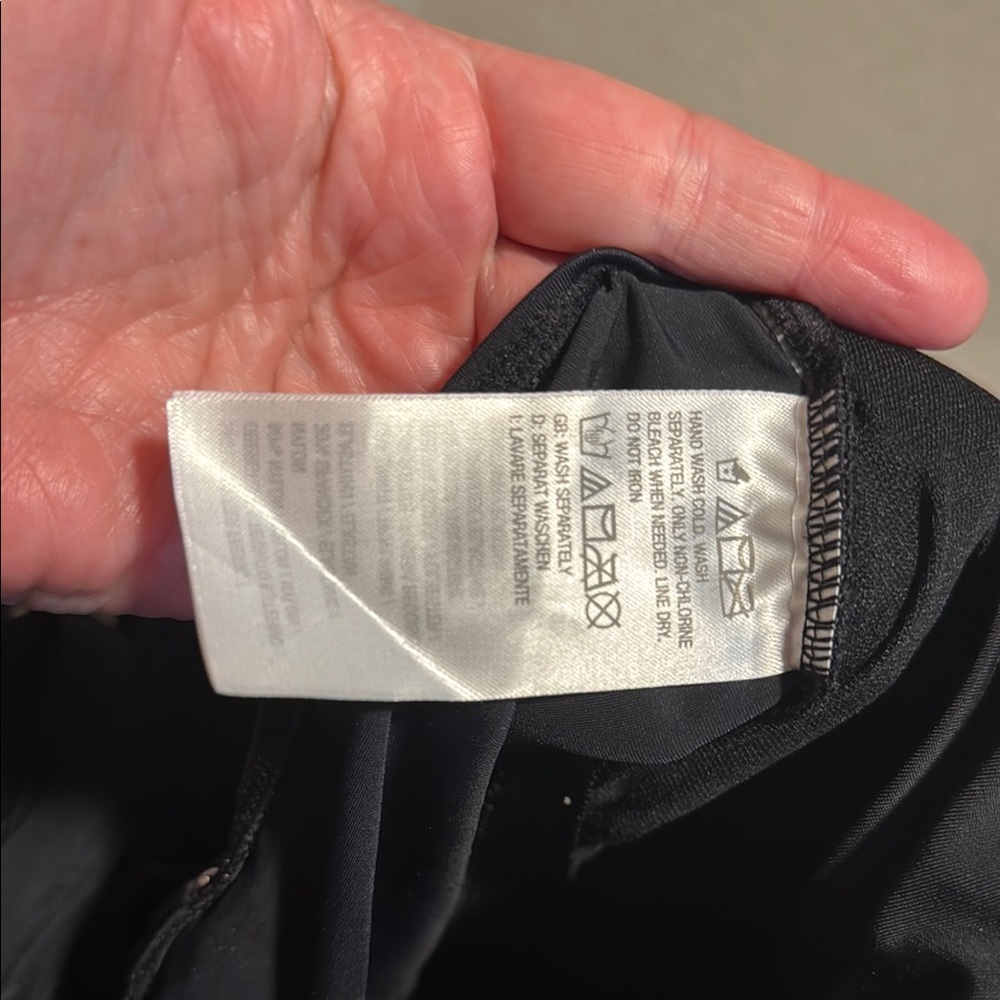 Black NWOT D & Co 20W Black Swim Dress - Picture 6 of 10